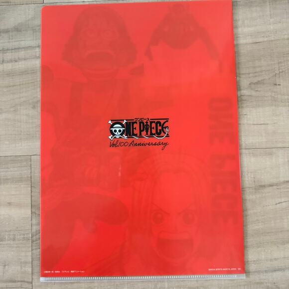 2 One‎ Piece 100th Anniversary Ichiban Kuji Visual Art Sheet Clear File Poster - Picture 10 of 10
